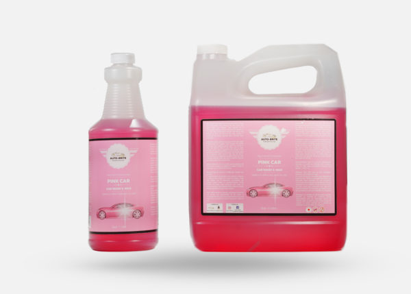 Auto-Brite Pink Car Wash & Wax