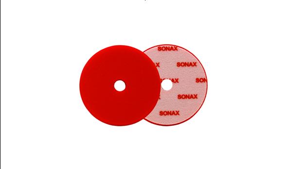 Sonax Red Dual Action Hard Cutting Pad (5.5' inch)
