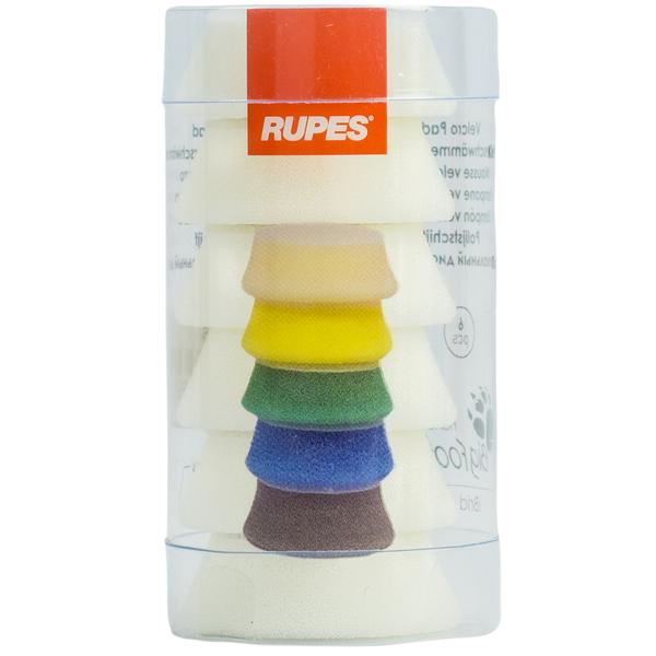Rupes 1'' White Fine Foam 6 Pack