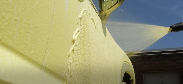 Auto-Brite Flaming Yellow Car Wash