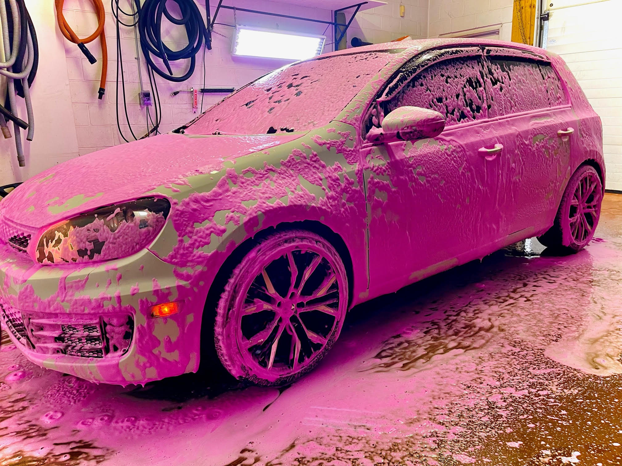 Auto-Brite Red Velvet Car Wash