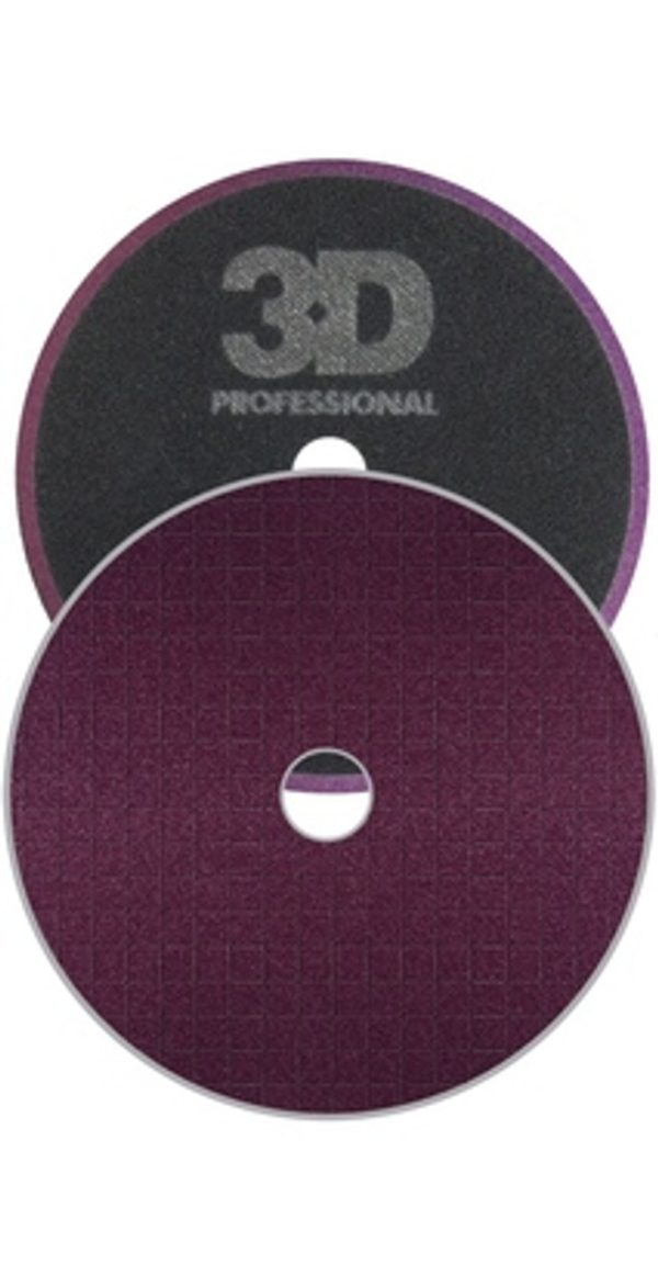 3D SPIDER-CUT DARK PURPLE FOAM CUTTING PAD